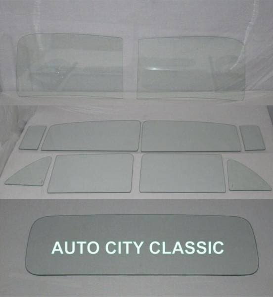 1949-1951 Chevrolet / Oldsmobile / Pontiac 4 Door Sedan Complete Glass Package Flipper Vent CG-CO-49-51-4S-2P-FV
