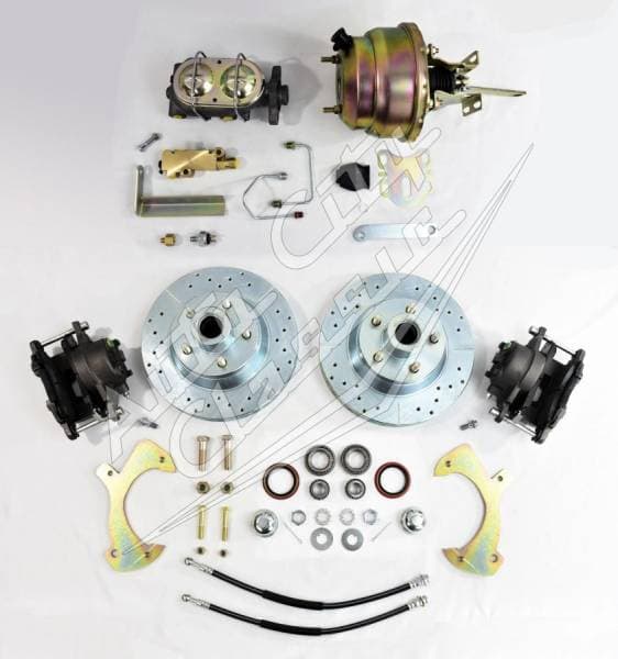 1957-1964 Ford Passenger Cars Complete Front Disc Brake Conversion Kit