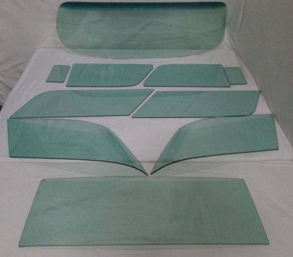 1955-1956 Chevrolet 210 / Pontiac 2 Door Wagon Complete Glass Package CG-CP-55-56-2W-210
