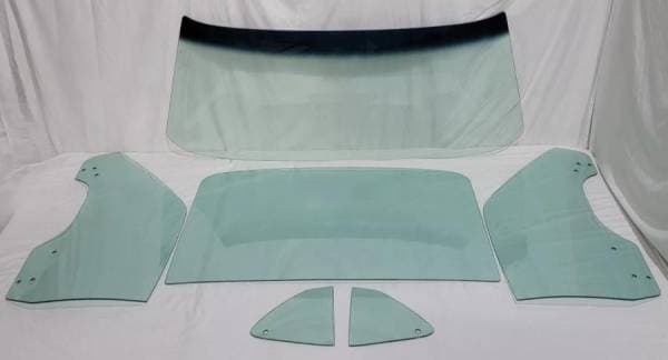 1969-1970 Ford Mustang 2 Door Hardtop Fastback Complete Flush Mount Glass Package (10/69-1970) CG-MSTG-69-70-FB-BOLT-NM
