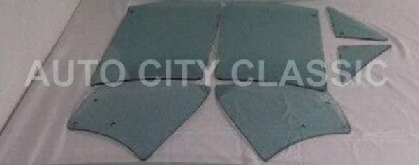 1966-1967 Chevrolet Chevelle 300 2 Door Sedan Side Glass Set SS-66-67-CVL-2DR-SD
