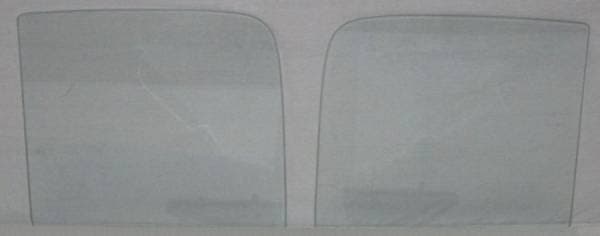 1948-1952 Ford Panel Delivery Rear 2 Piece Barn Door Back Glass B2773S