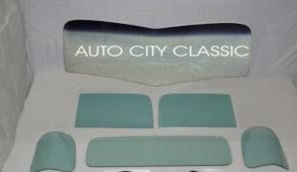 1947-1950 Chevrolet / GMC Pickup Complete Glass Package Vbend Windshield, 3 Piece Back Glass CG-CVY-47-50-PU-VB