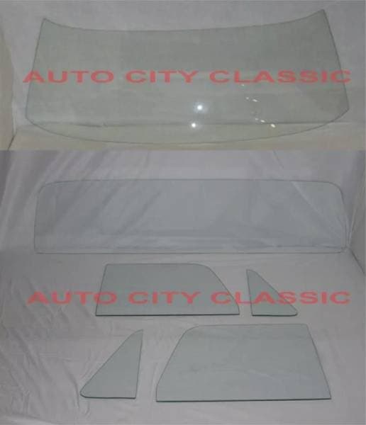 1961-1971 Dodge Pickup Complete Glass Package- Large Rear CG-D-61-71-PU-LG