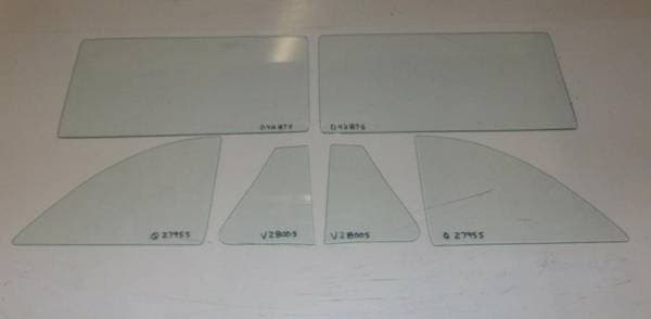 1963-1965 Falcon / Comet 2 Door Hardtop Side Glass Set SS-FC-63-65-2H